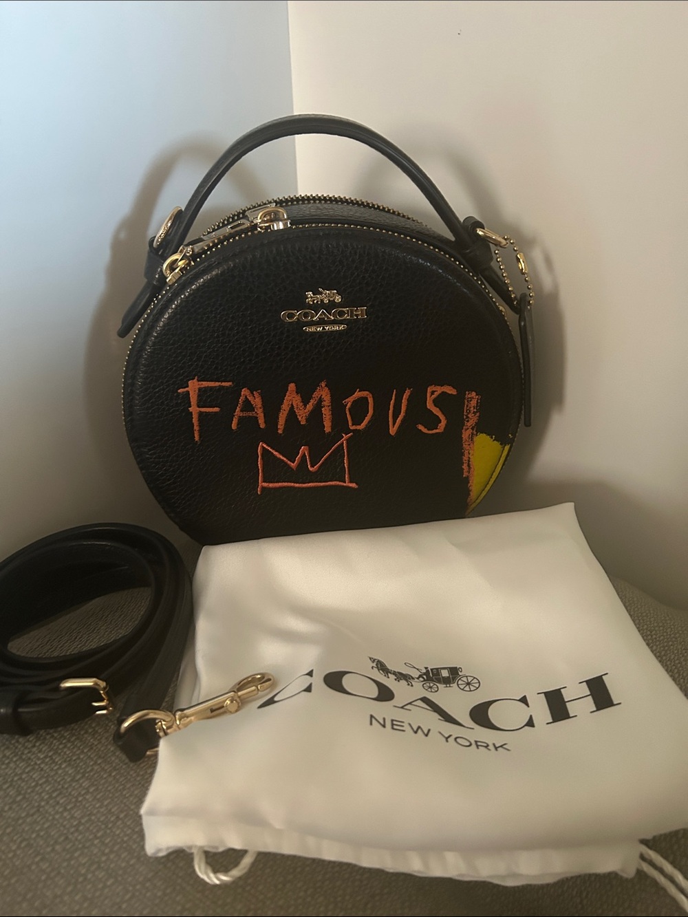COACH X JEAN MICHEL BASQUIAT CANTEEN CROSSBODY